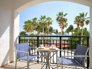 Ocean Front Balcony off Bedrooms