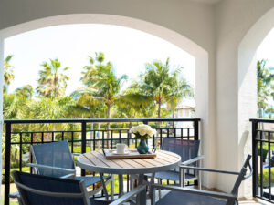 Ocean Front Balcony off Living Room